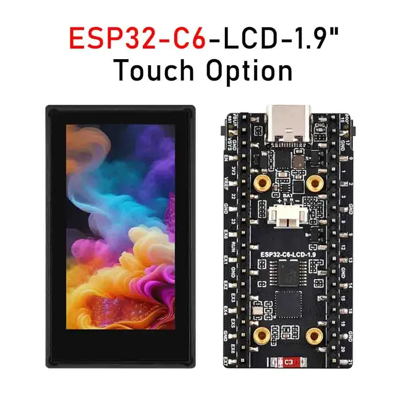 Esp32 C6 - Плата для разработки с ЖК-экраном ESP32-C6