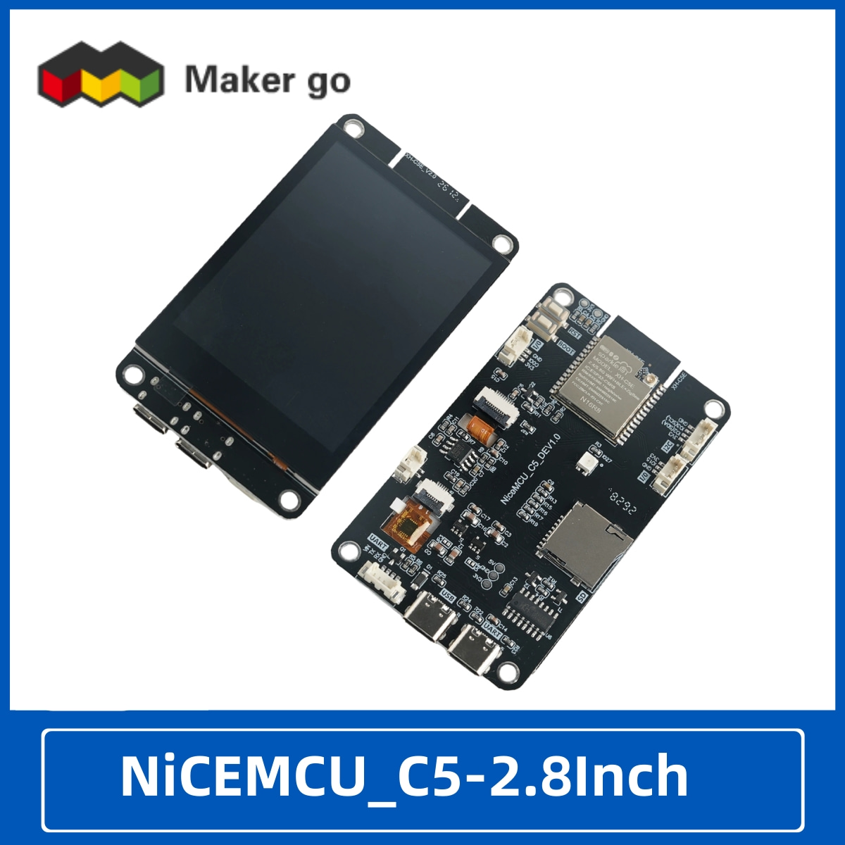 Esp32 Uart Module - Плата разработки ESP32-C5 с двухдиапазонным Wi-Fi,
