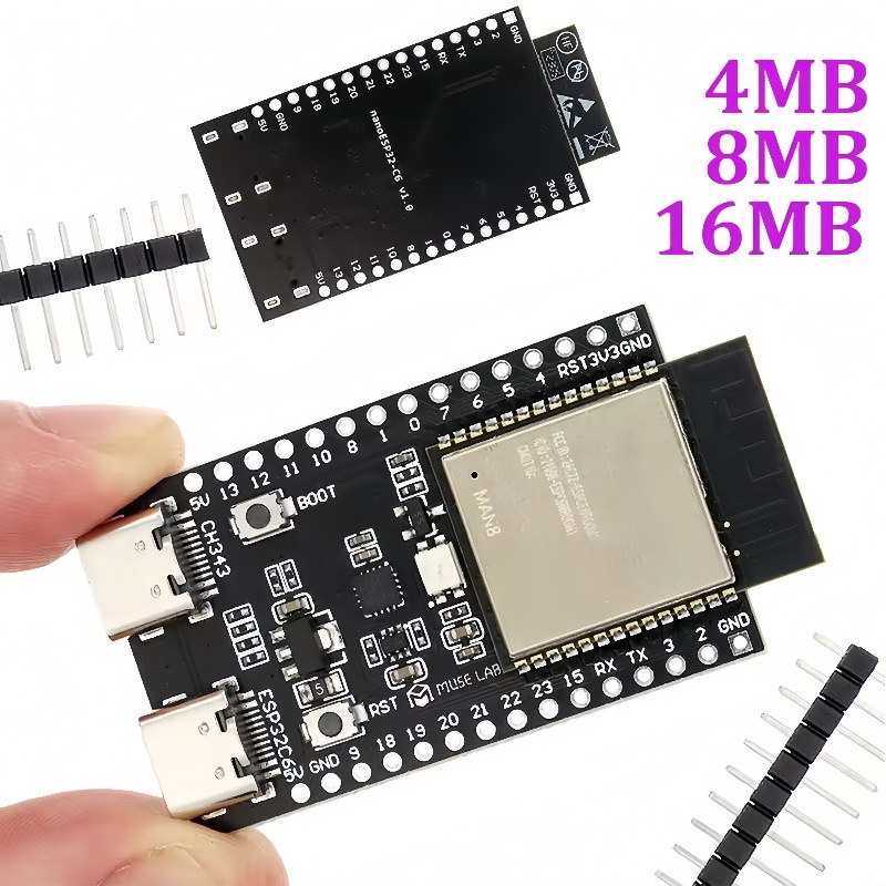 Плата разработки ESP32-C6-N4/N – обзор и цена Esp32 C6