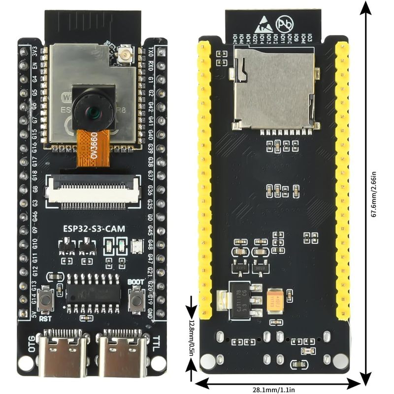 Плата ESP32-S3-CAM с камерой O – обзор и цена Esp32 Wifi Bluetooth Module