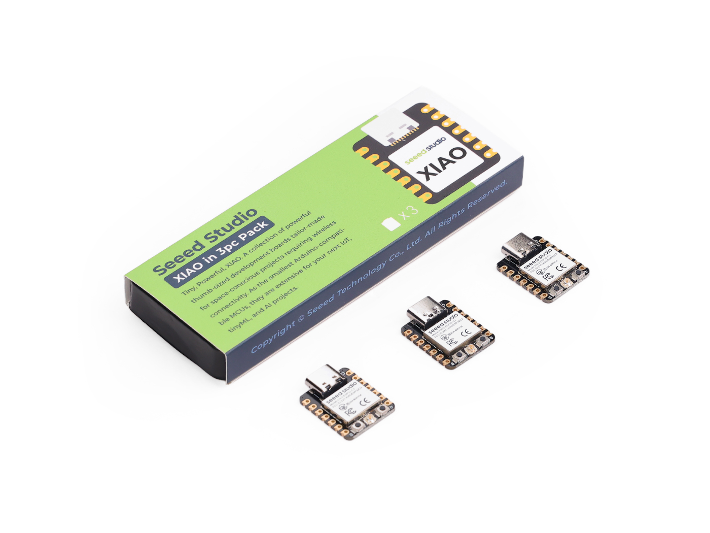 3 шт. в упаковке XIAO ESP32C3  – обзор и цена Esp32 C3