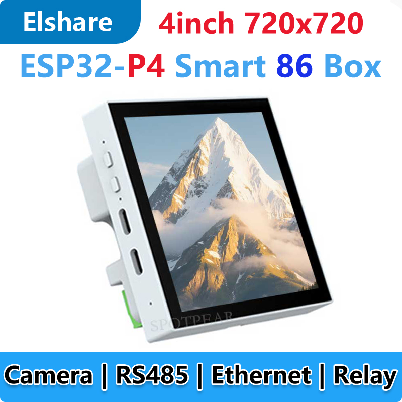 ESP32-P4 Smart 86 TV Box Макет – обзор и цена Espressif Esp32