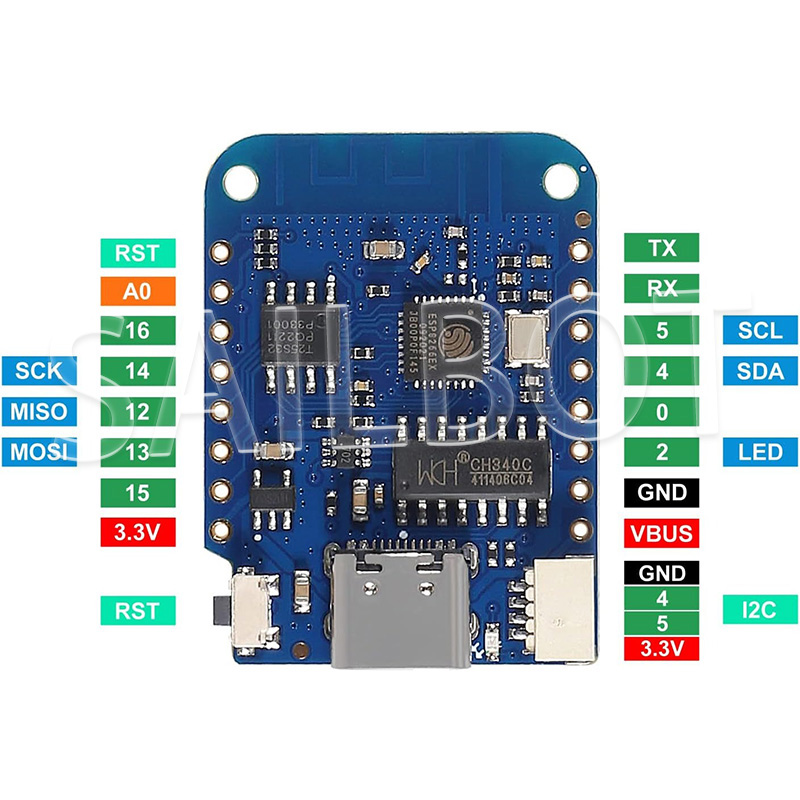 1-10 шт. WeMos D1 Mini ESP8266 – обзор и цена Esp8266 Nodemcu