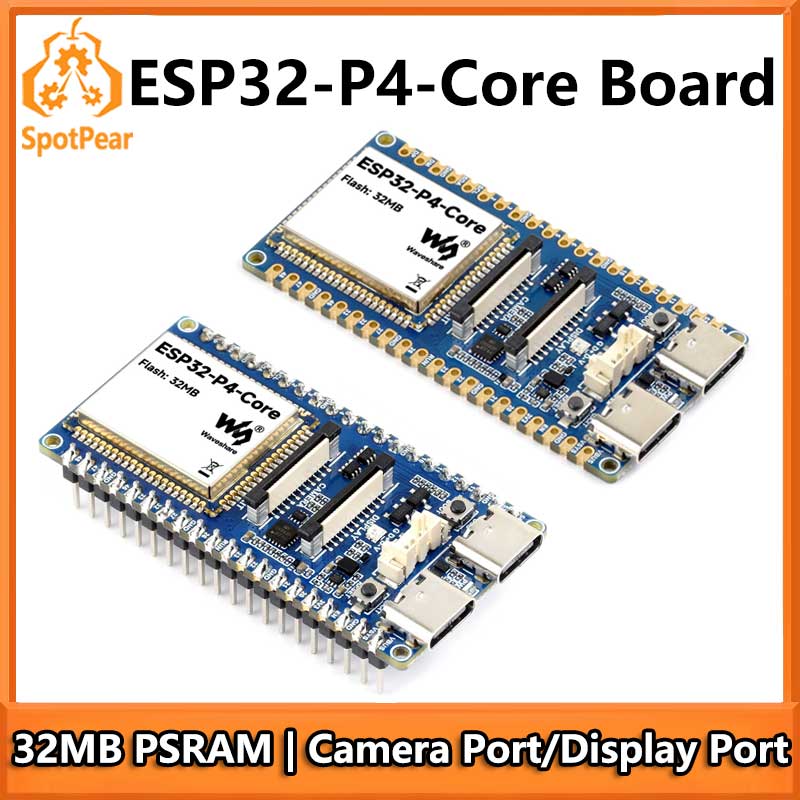 Плата ESP32-P4-Core с 32 МБ PS – обзор и цена Esp32 P4