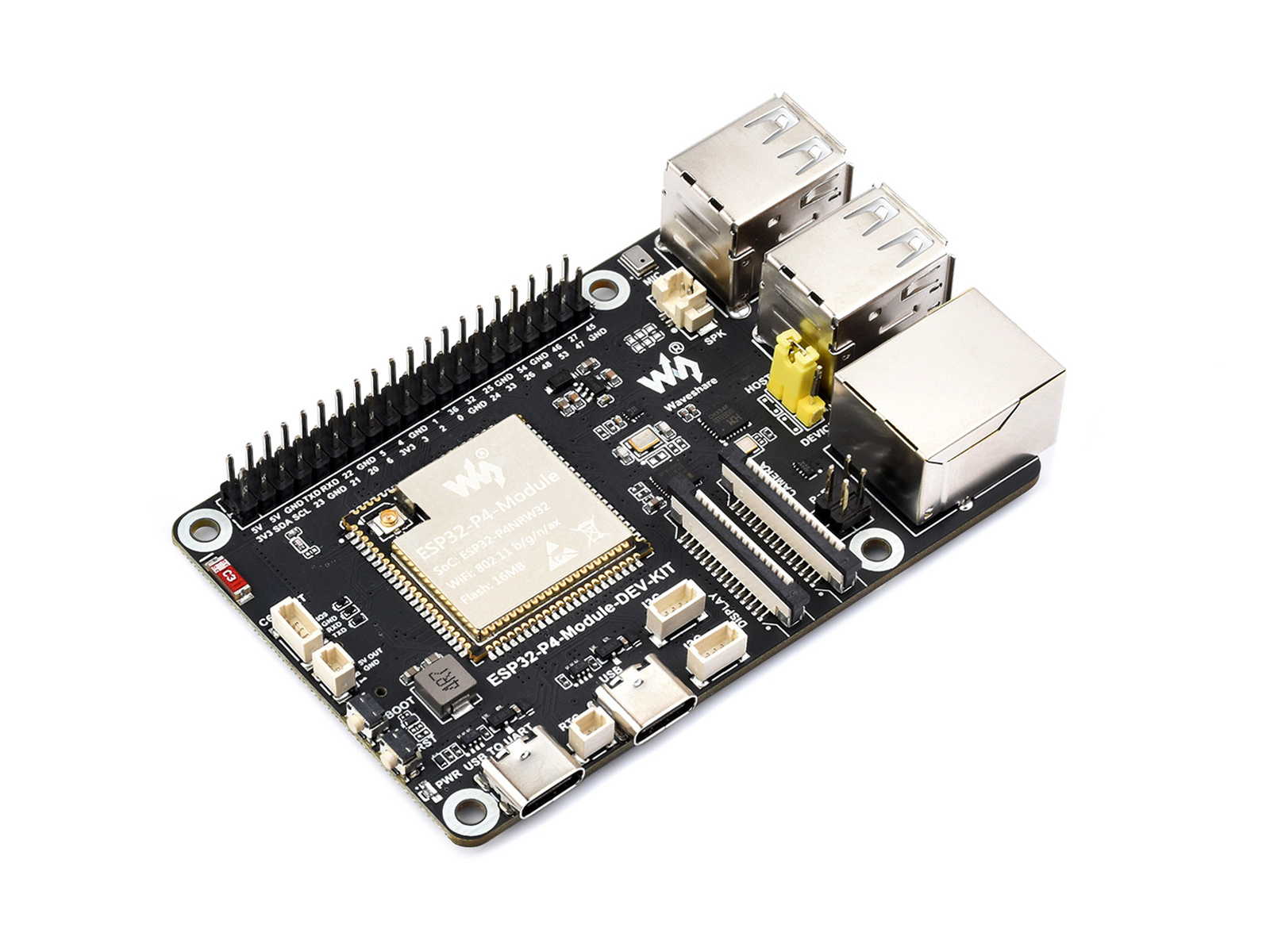Плата разработки Waveshare на  – обзор и цена Esp32 P4