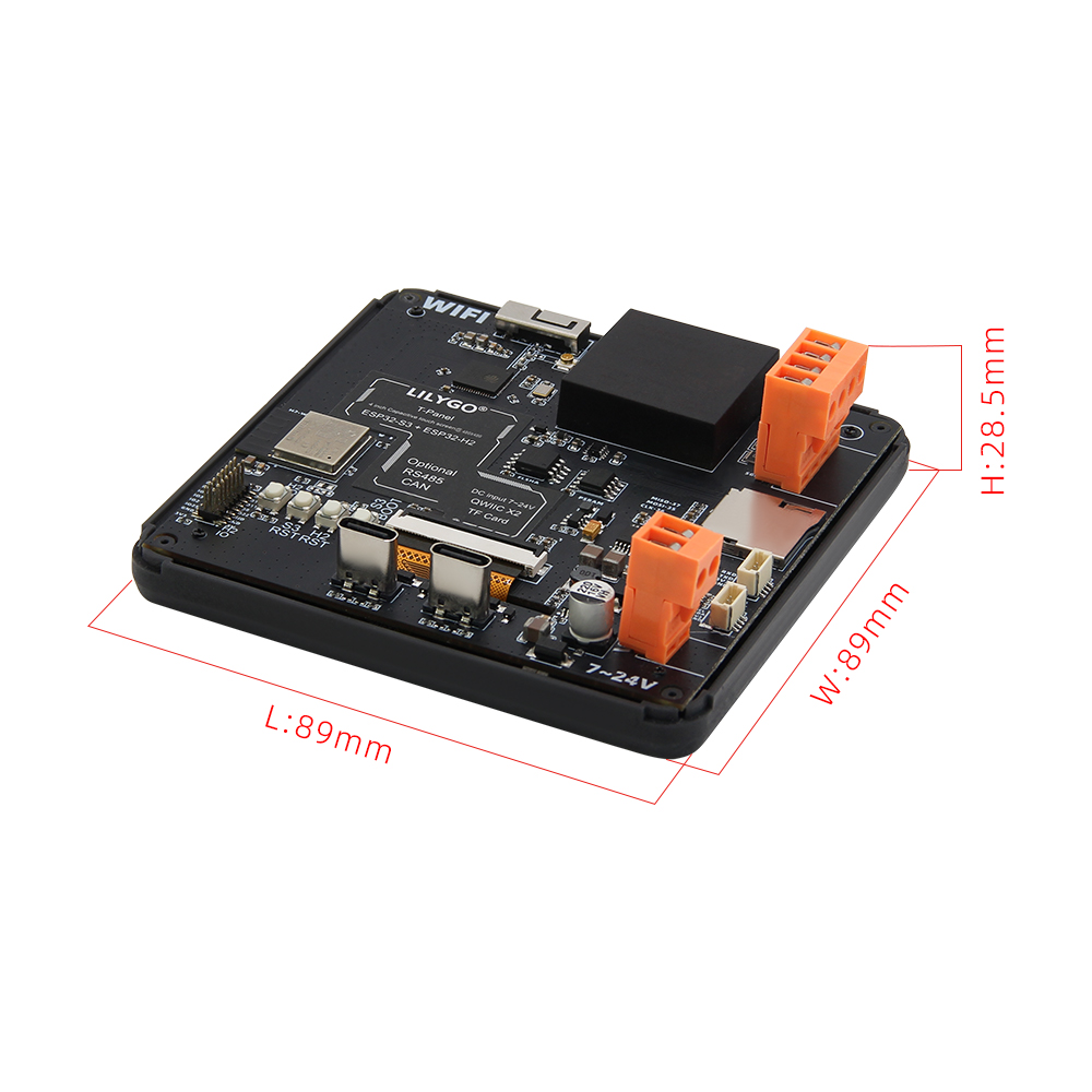 T-Panel-S3 4,0-дюймовый TFT ЖК – обзор и цена Esp32 H2