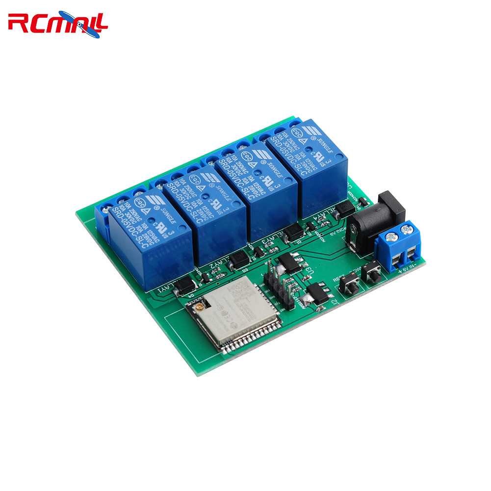 Модуль реле ESP32S 4CH, плата  – обзор и цена Esp32 Wifi Bluetooth Module