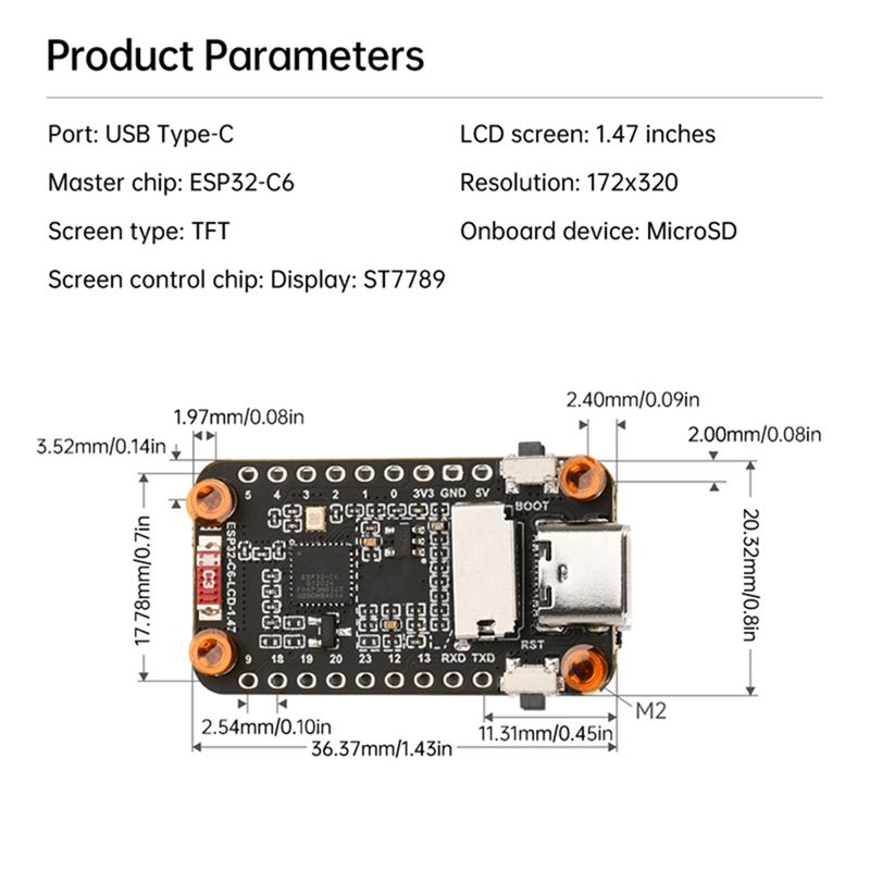 [НОВИНКА A09R!] Плата для разр – обзор и цена Esp32 C6