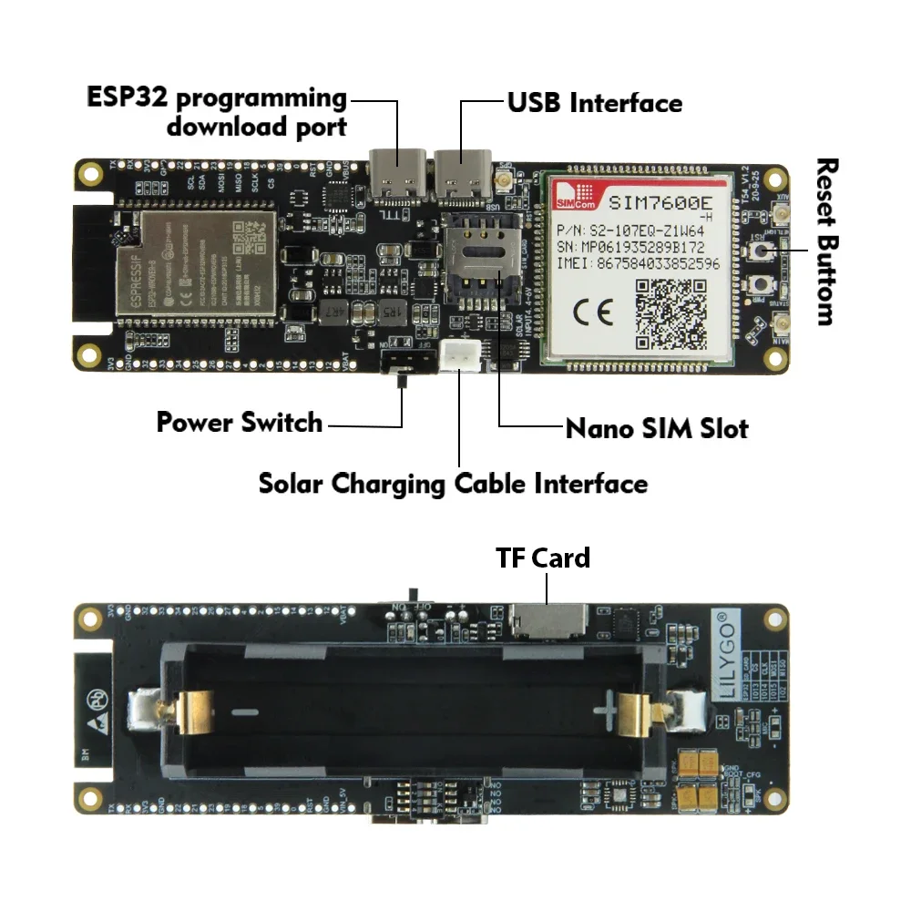 В НАЛИЧИИ LILYGO T-SIM7600G-H  – обзор и цена Esp32